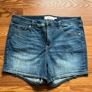Torrid Denim Shorts- Medium Wash- 5 inch inseam